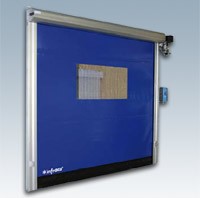 Puerta frigorífica pivotante